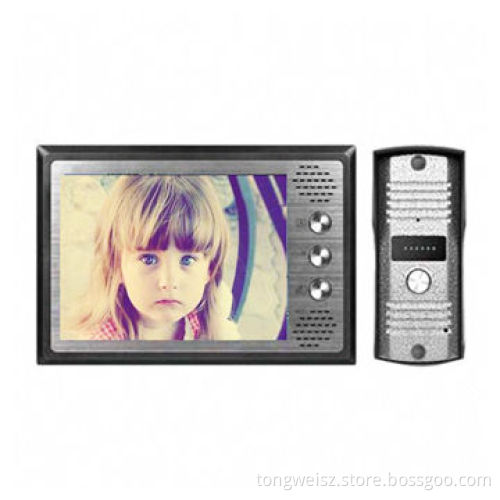 Wired intercom video door phone with 7-inch TFT LCD screen, unlimited outdoor surveillance functionNew